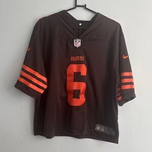 NFL Brown’s Jersey with Orange